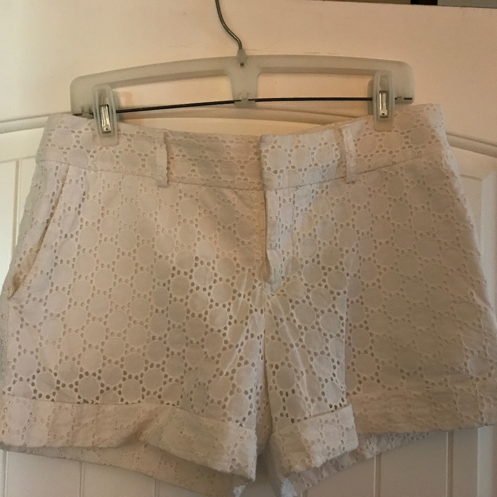 INC International Concepts Eyelet Shorts Size 10